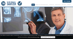 Desktop Screenshot of dr-sabitzer.at